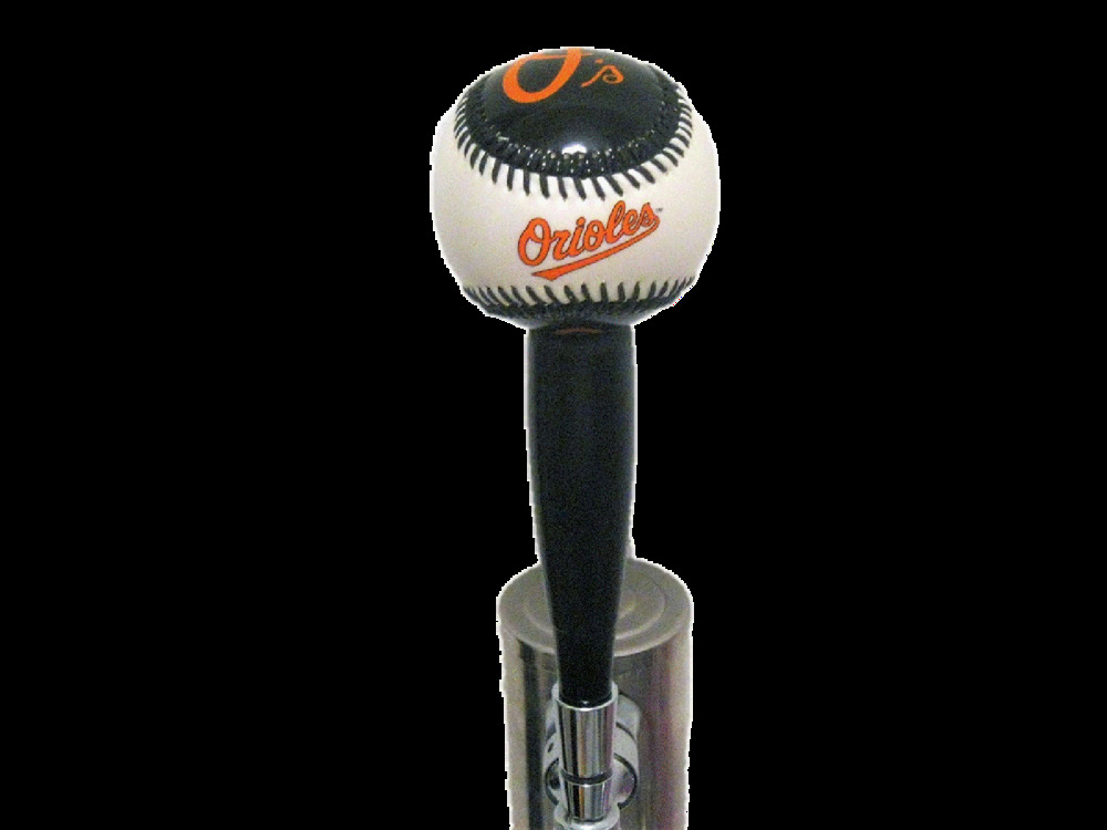 MLB Baltimore Orioles Beer Tap Handle Kegerator Pub Style Baseball Camden Wood